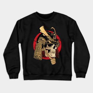 Japanese Samurai Skull Warrior Crewneck Sweatshirt